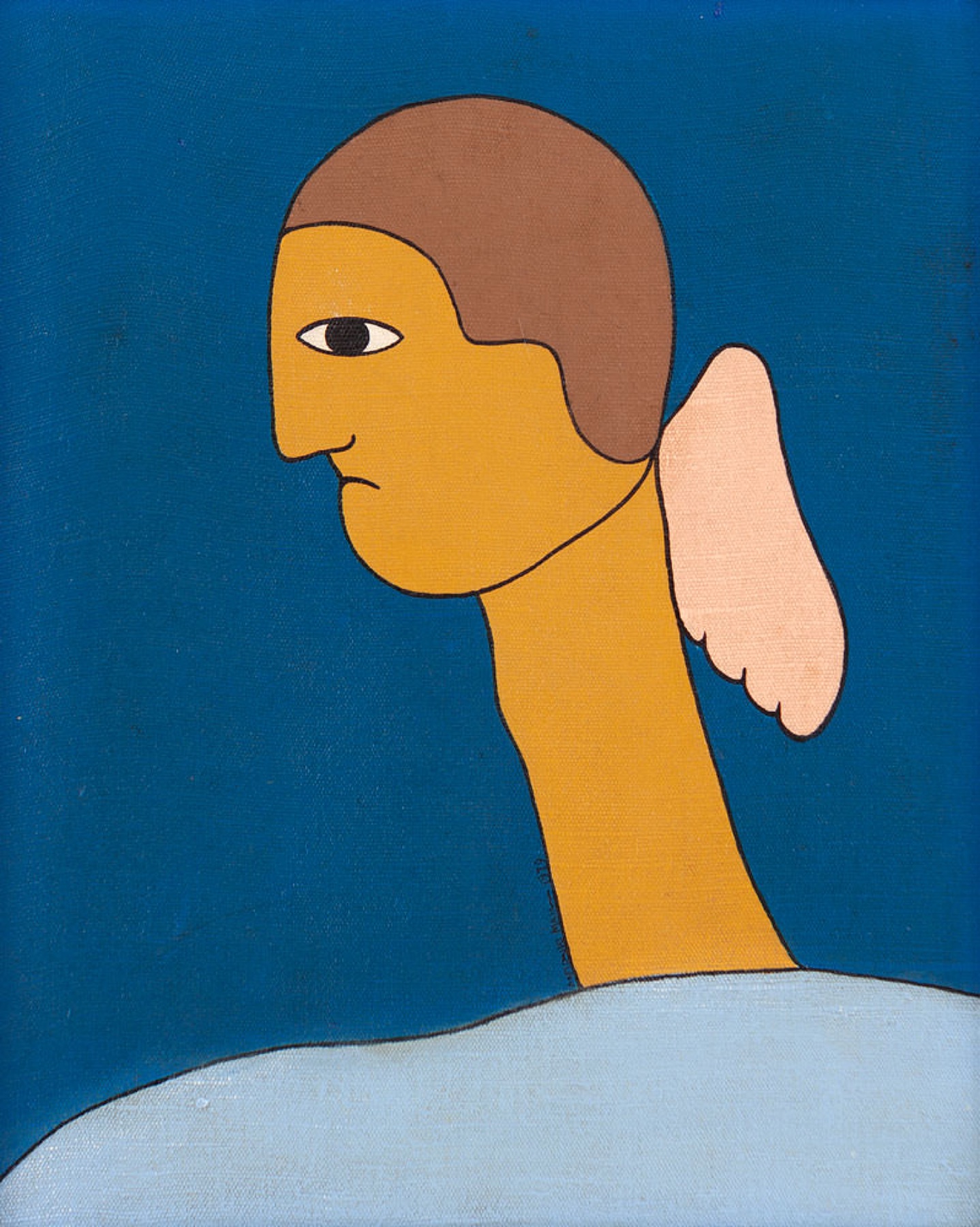Antonio Maia, untitled angel composition, date unknown. by Antonio Maia
