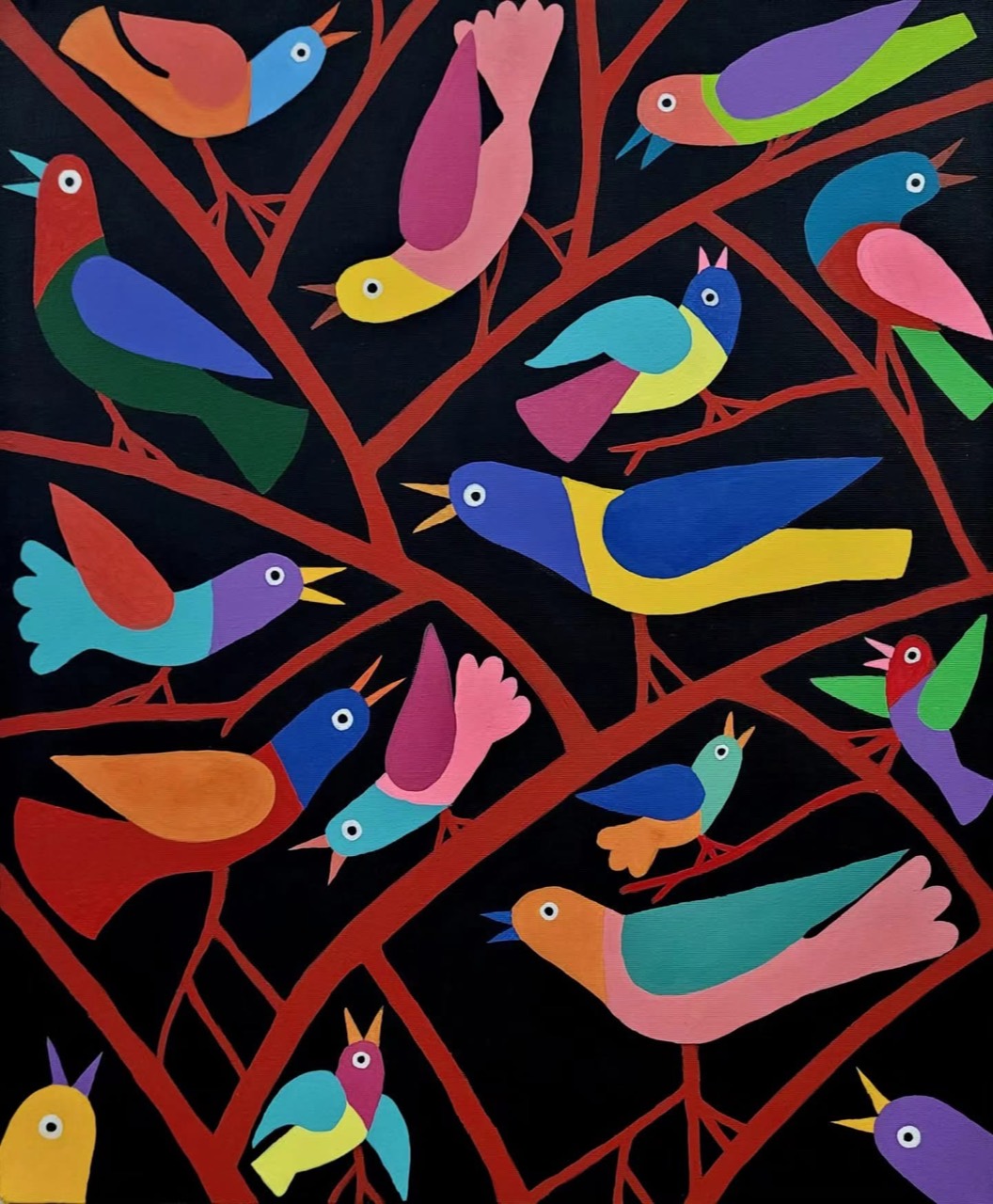 Untitled (chorus of birds) — artwork by Pedro Lucena by Pedro Lucena