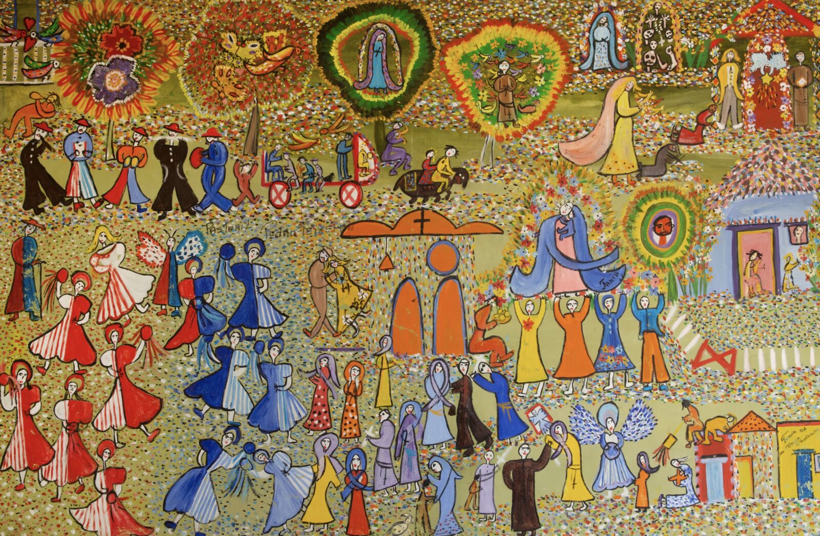 Untitled (devotional gathering) — artwork by Tânia de Maya Pedrosa by Tânia de Maya Pedrosa
